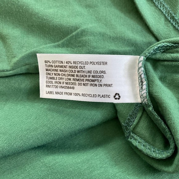 Goodfellow "Plant It" Green Short Sleeve Shirt - Medium - Picture 6 of 6